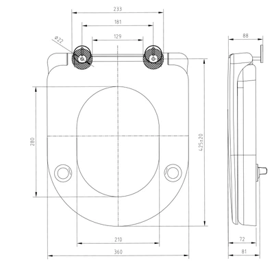raised comfort toilet seat size raised comfort toilet seat size