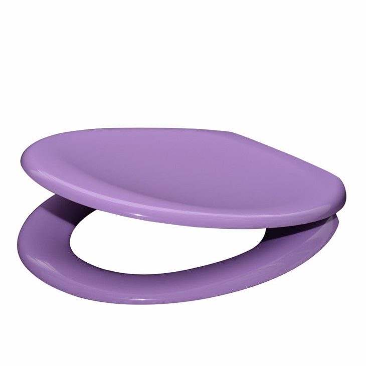 purple glitter toilet seat