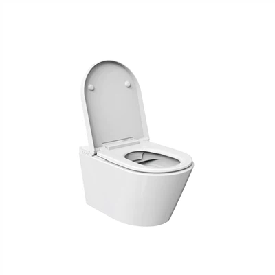 Compact slim toilet
