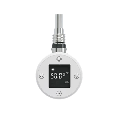 Thermostatisch verwarmingselement voor handdoekenrek