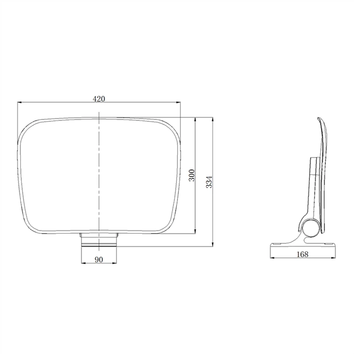White Shower Chair